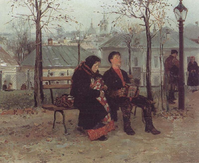 Makovsky, Vladimir On the Boulevard China oil painting art